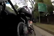 Biking accident in Brazil