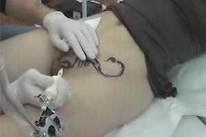 Vagina Scorpion Tattoo
