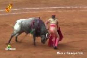Female Toreador Gored By Bull