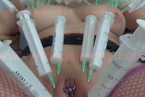 Forced Saline Injections